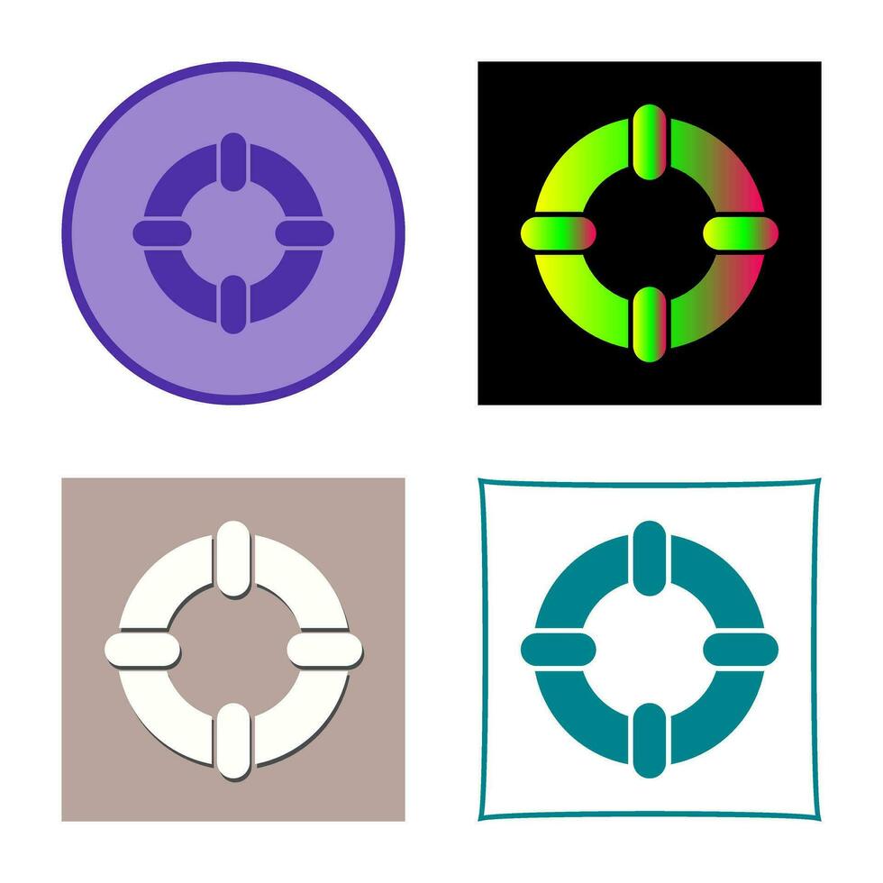 Life Saver Vector Icon