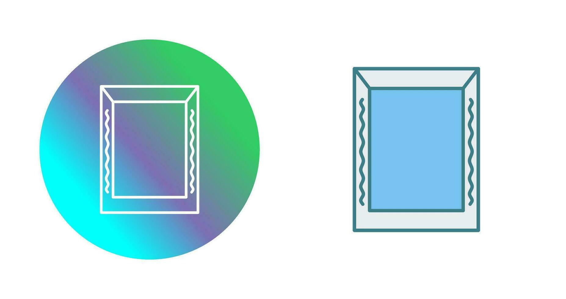 Unique Frame Vector Icon