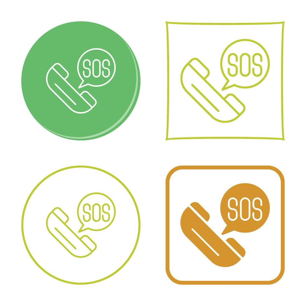 Sos Vector Icon