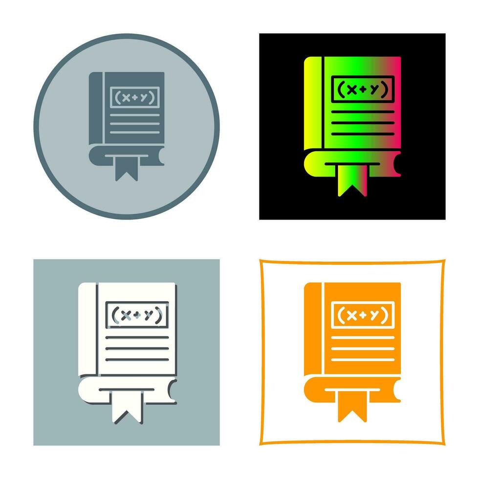 Algebra Vector Icon