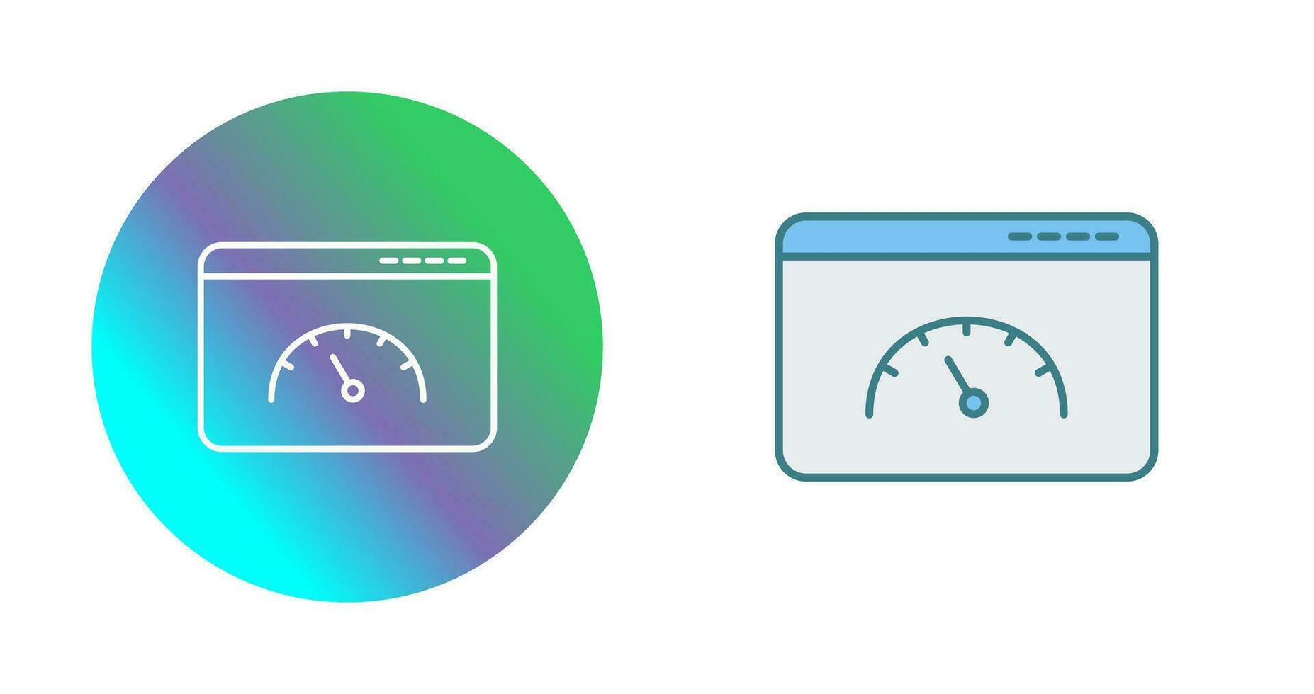 Page Speed Vector Icon