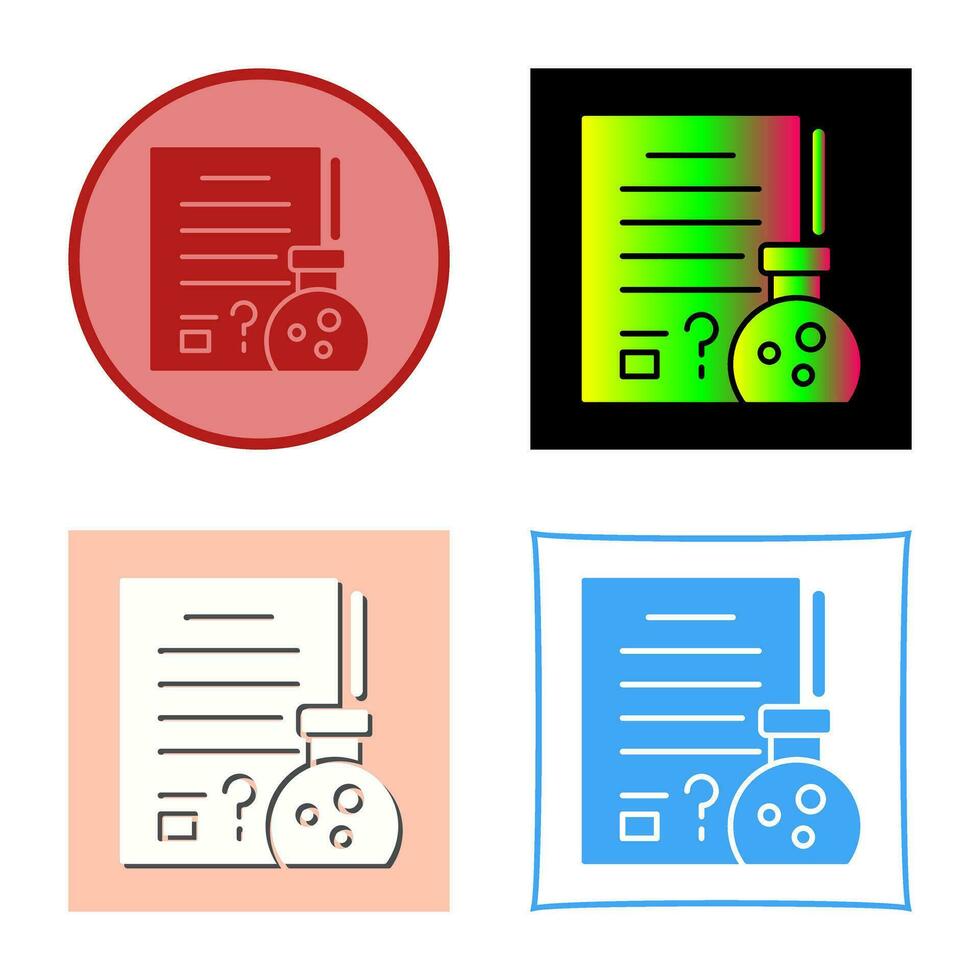 Hypothsis Vector Icon