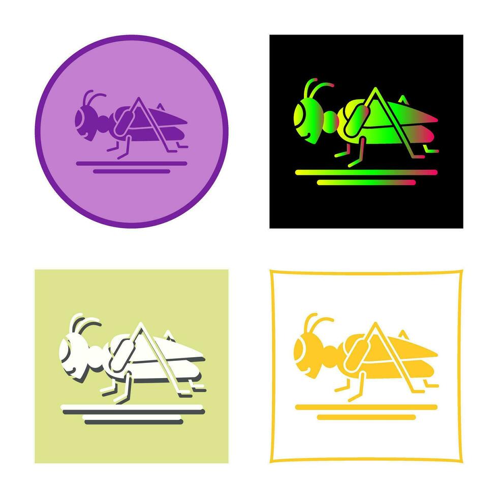 Grasshopper Vector Icon