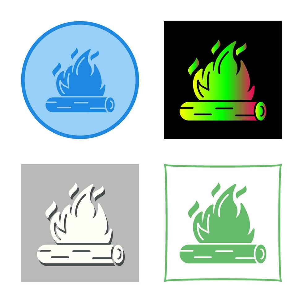 Bonfire Vector Icon