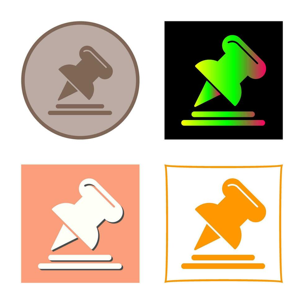 Pin Vector Icon