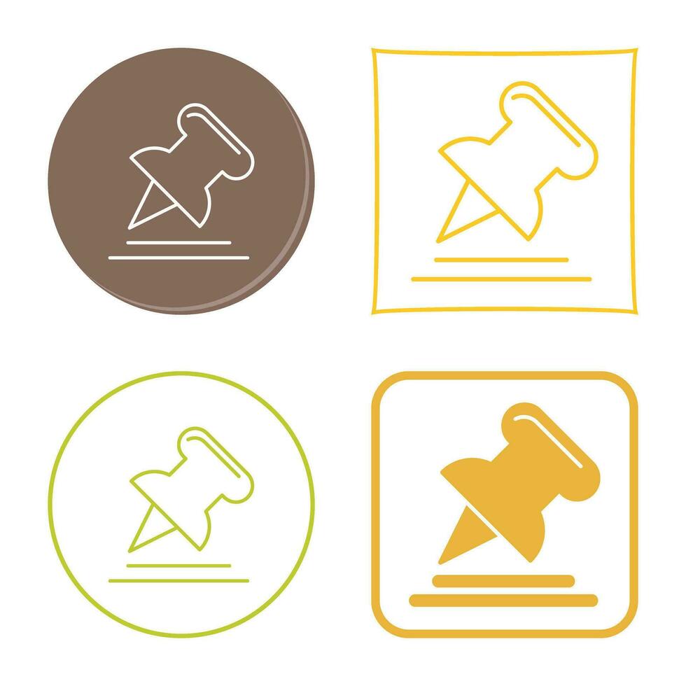 Pin Vector Icon