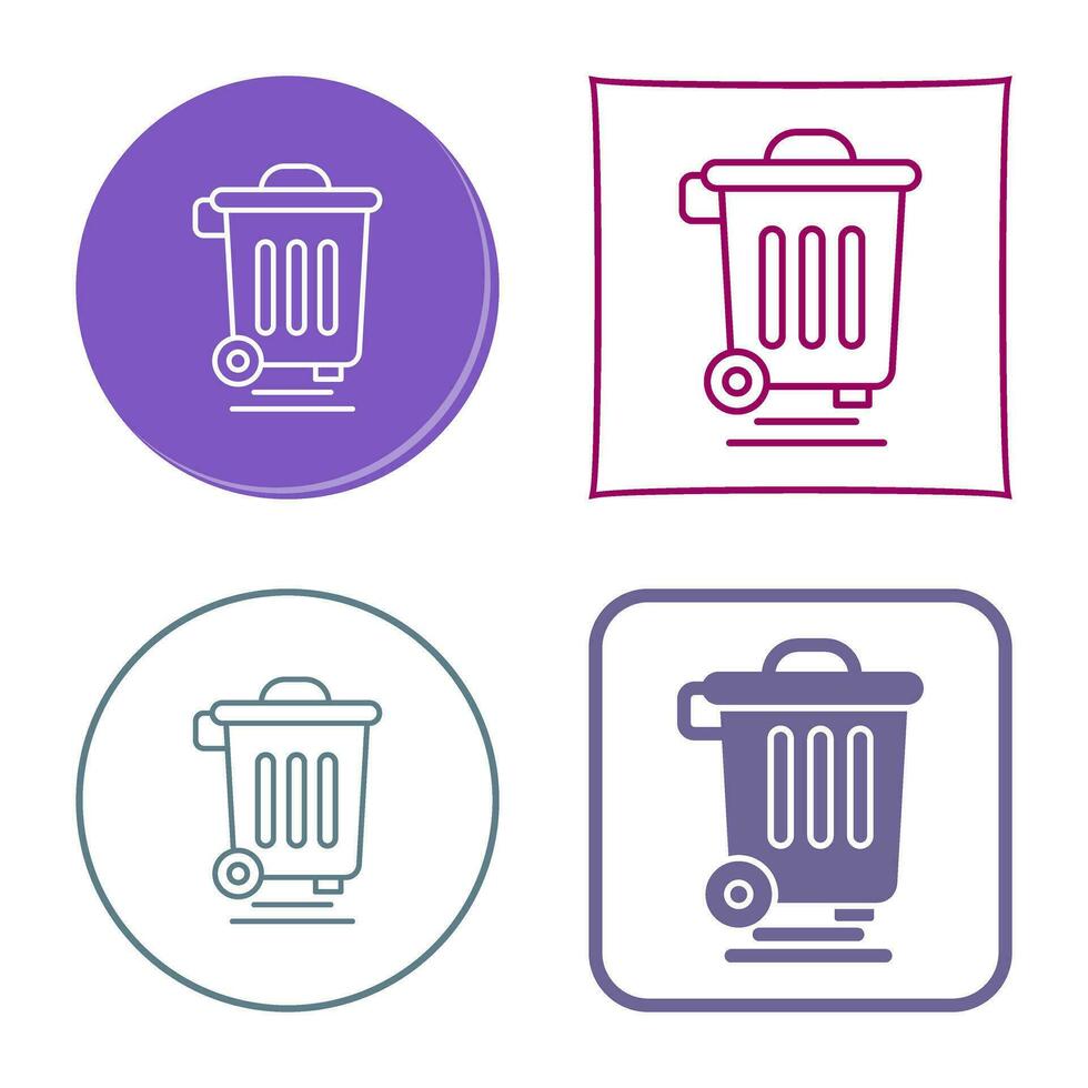 Dustbin Vector Icon