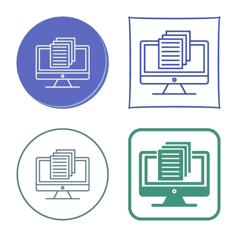 Document Vector Icon
