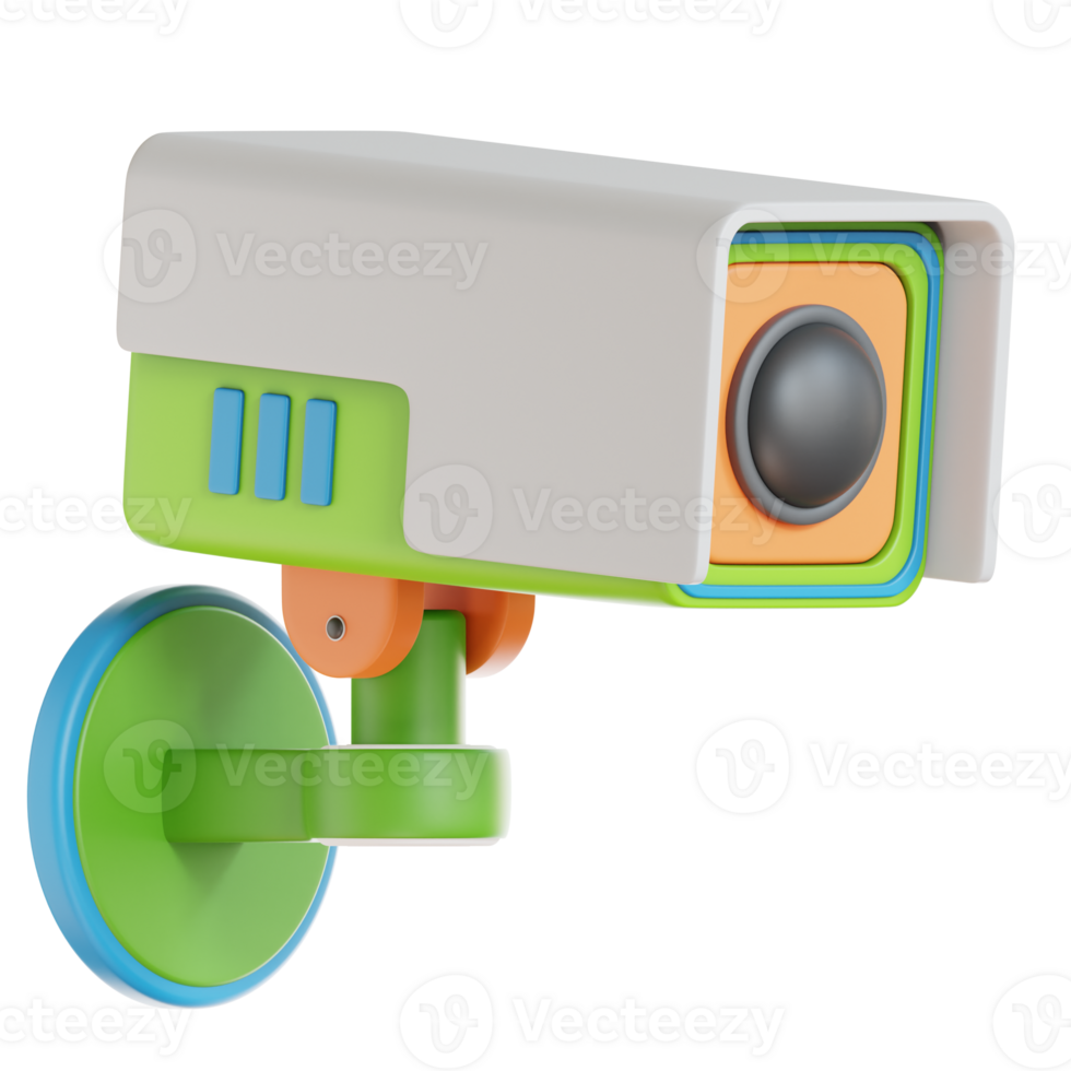 CCTV 3d illustration png
