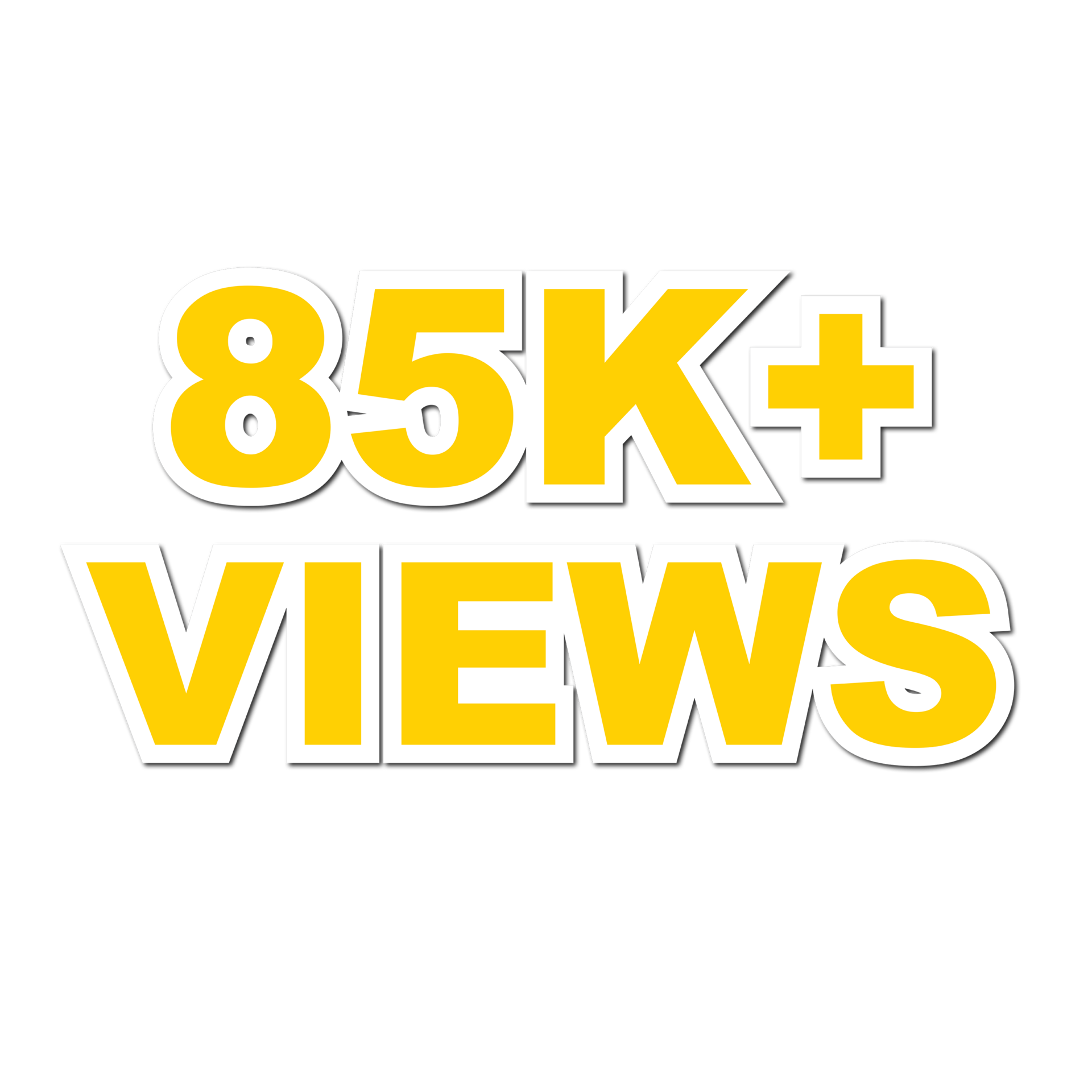 80k Views 80k Views Png 80k Views Celebration 30962884 PNG