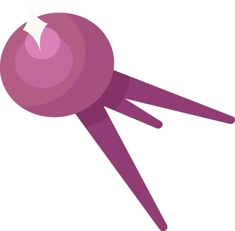 Legacy Broadcasting Satellite Flat Icon vector