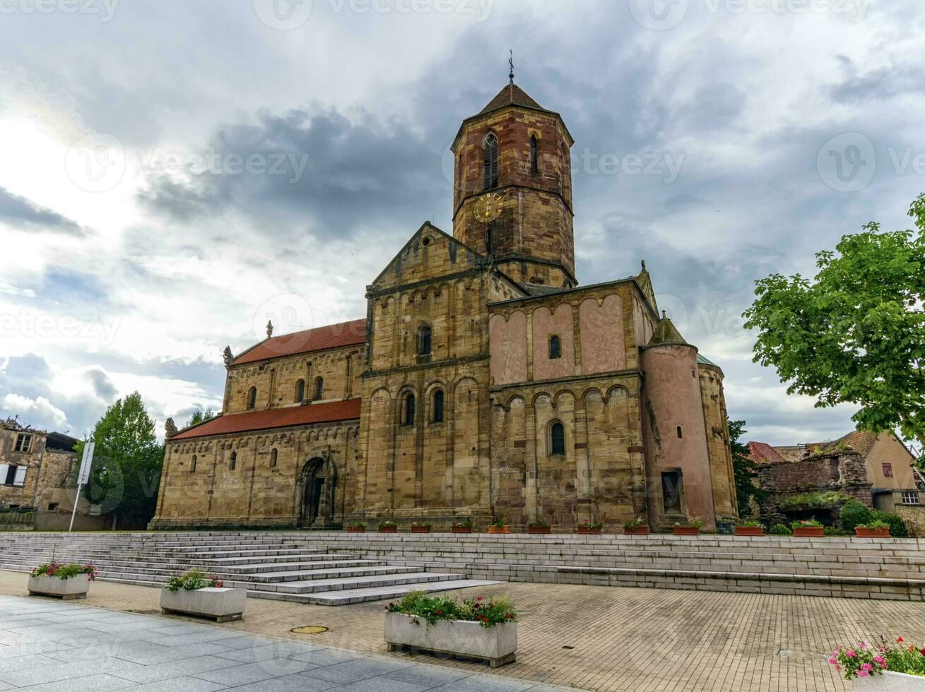 santos-pierre-y-paul iglesia, Rosheim, alsacia, Francia foto