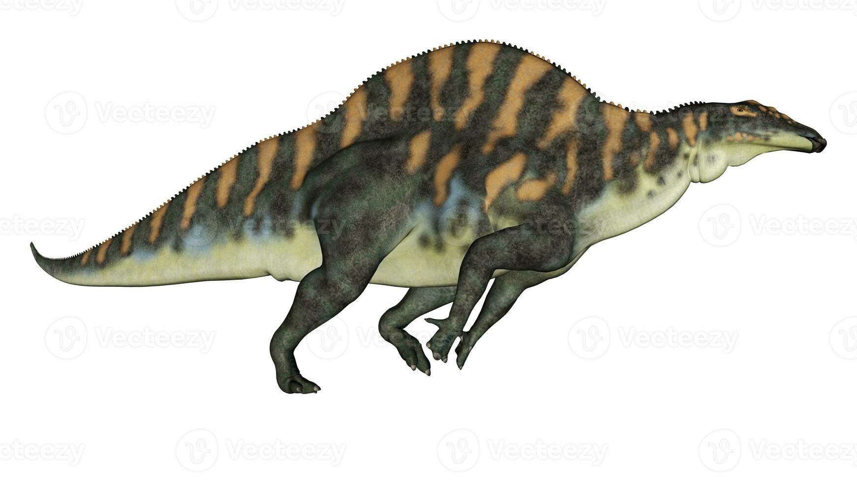 Hypsilophodon dinosaur running or jumping - 3D render Stock Photo - Alamy