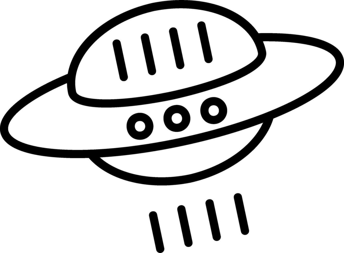 UFO Vector Icon