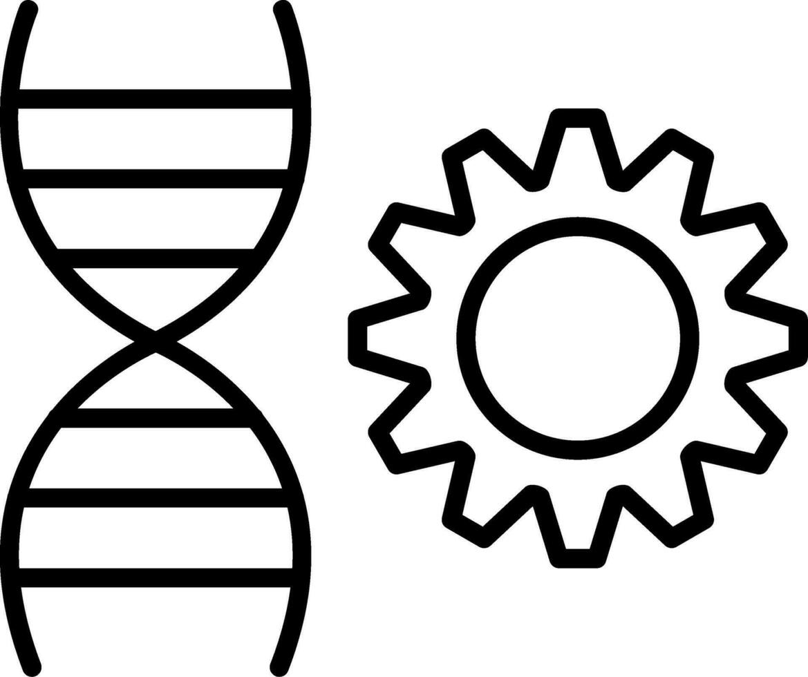 Genetic Vector Icon