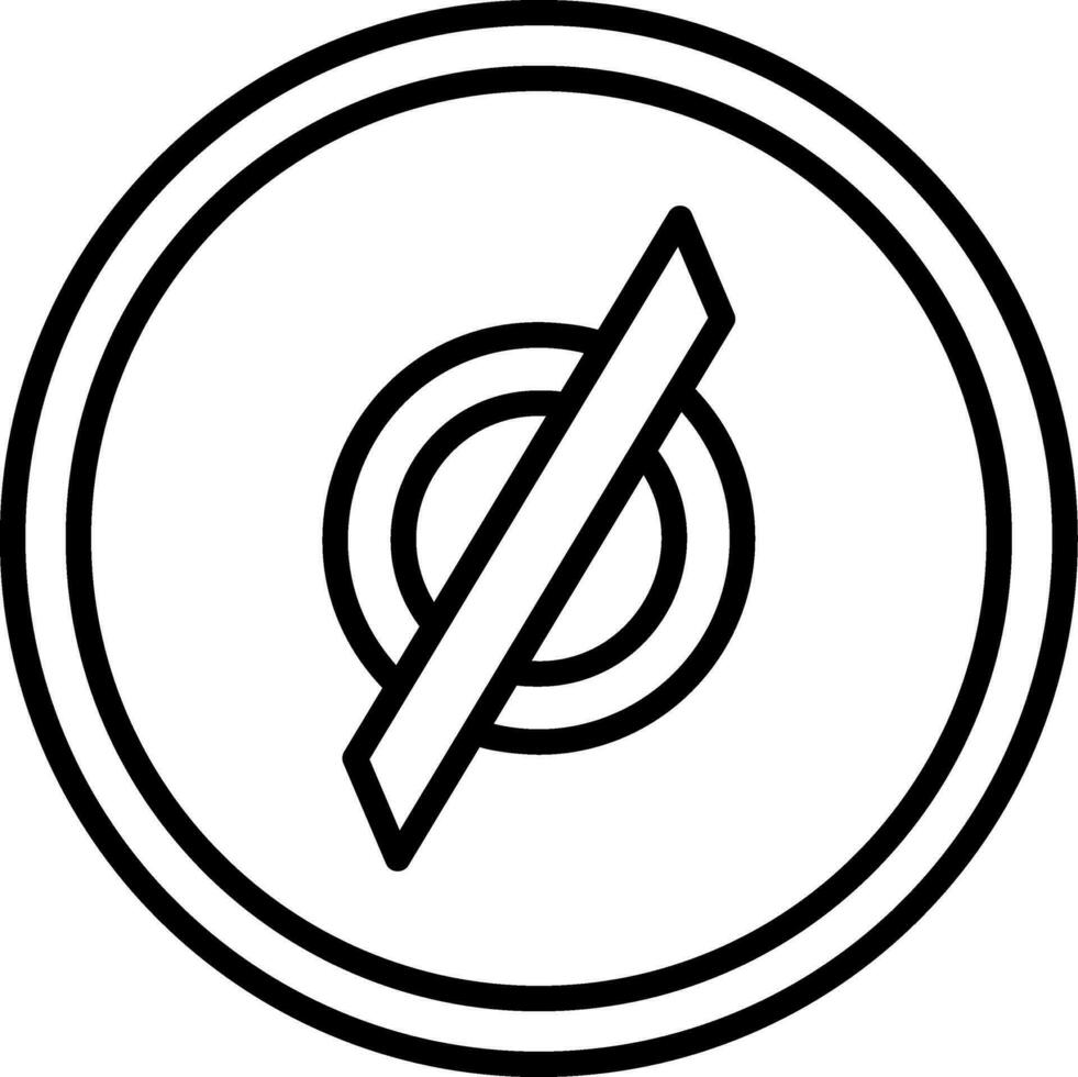 Null Vector Icon