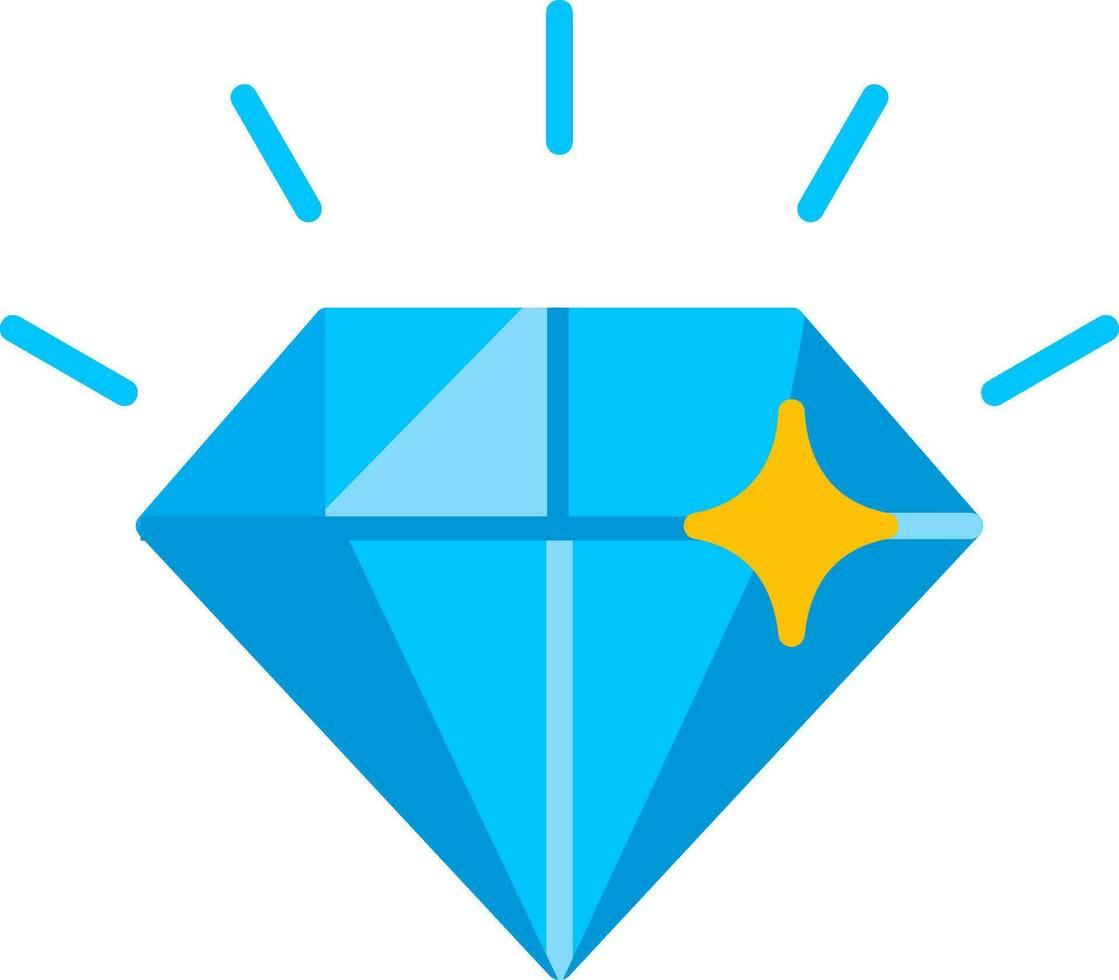 icono de vector de diamante