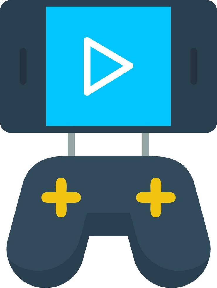 Mobile Game Vector Icon