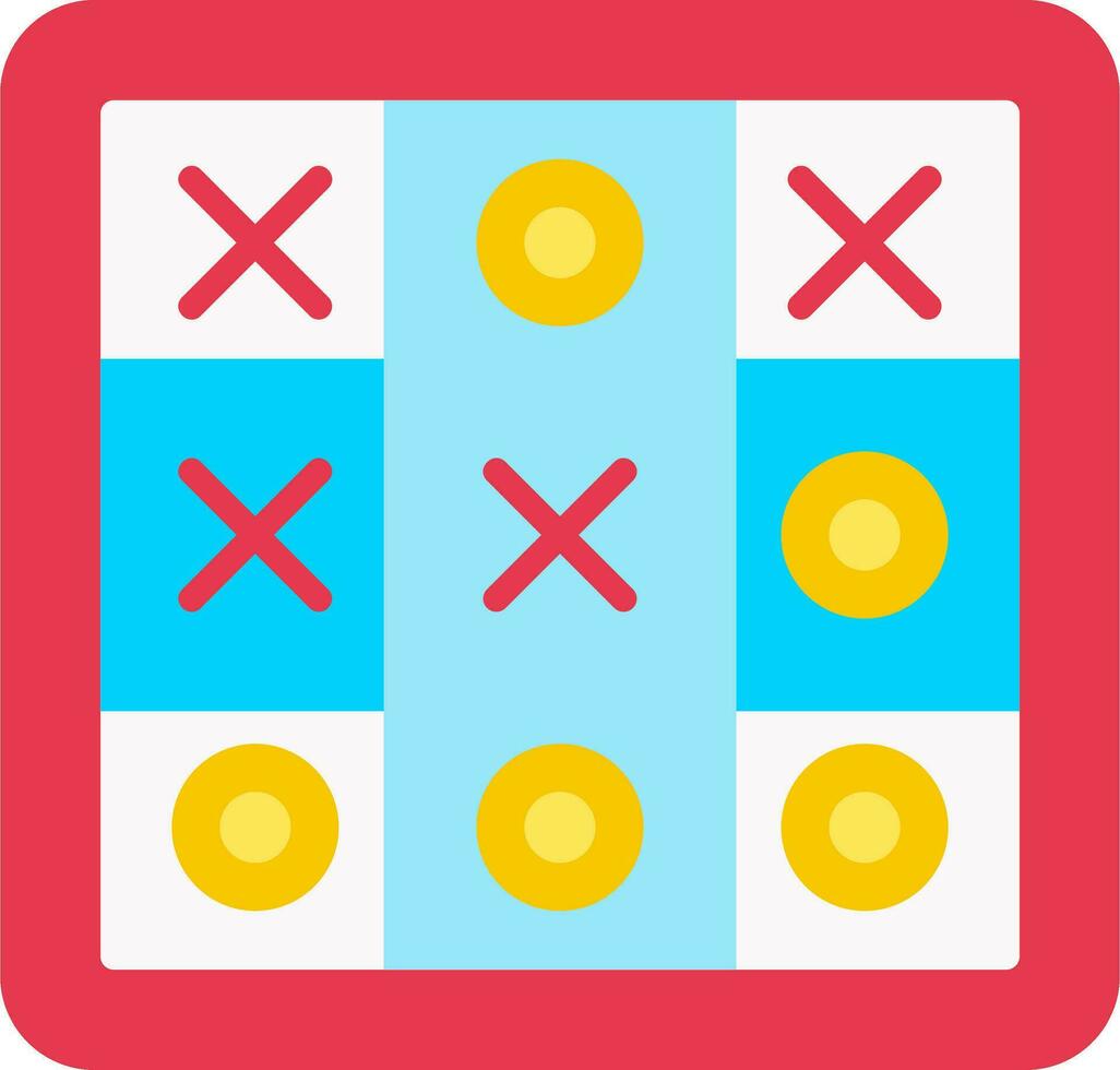Tic Tac Toe Vector Icon