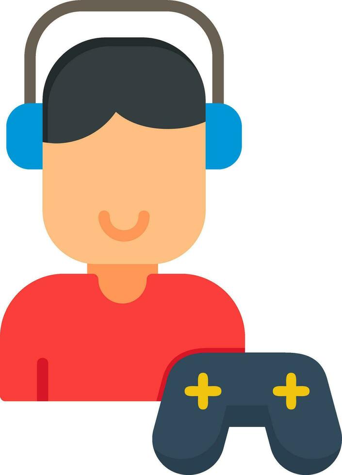 Gamer Vector Icon
