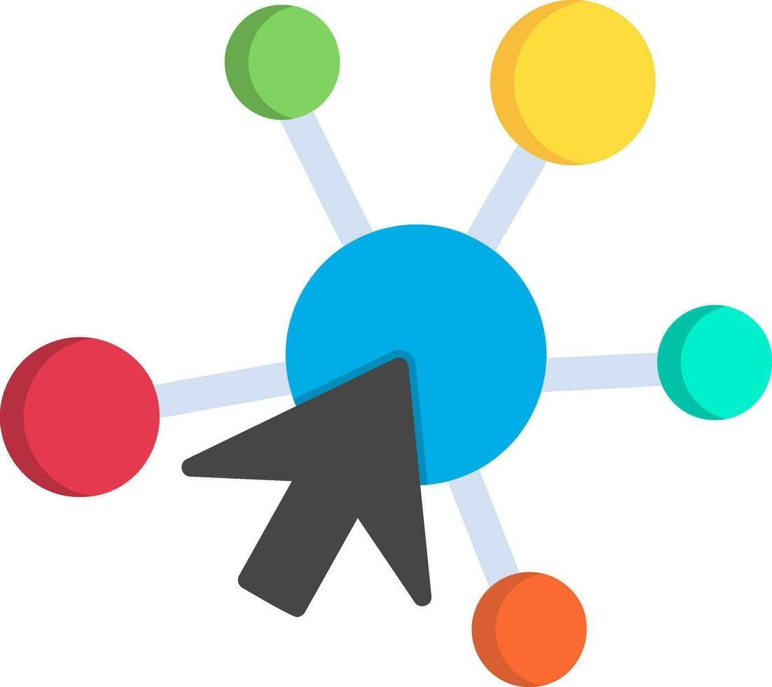 Clickstream Vector Icon