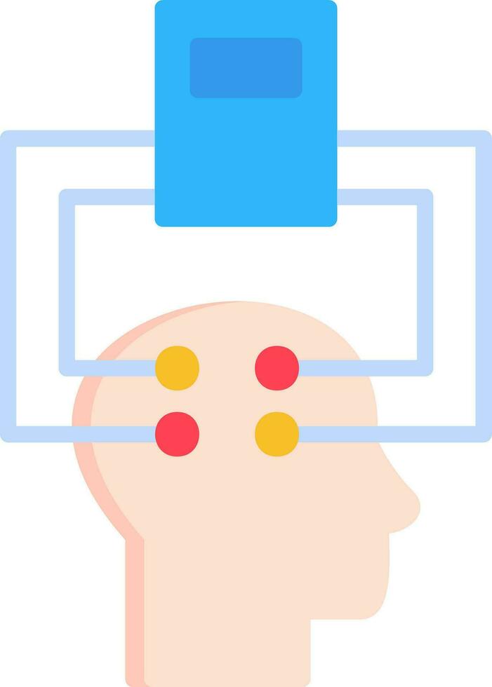 Electroencephalogram Vector Icon