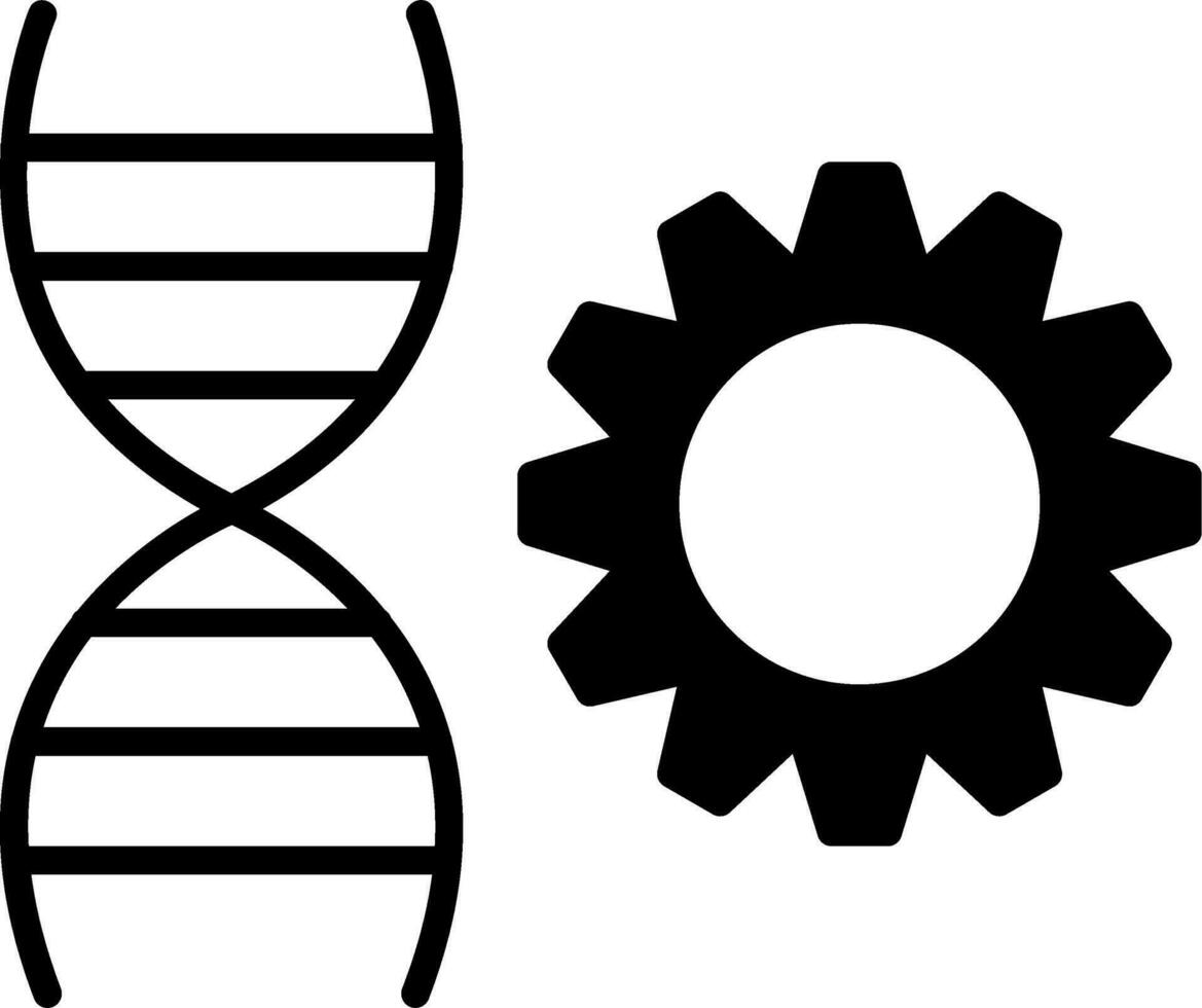 Genetic Vector Icon