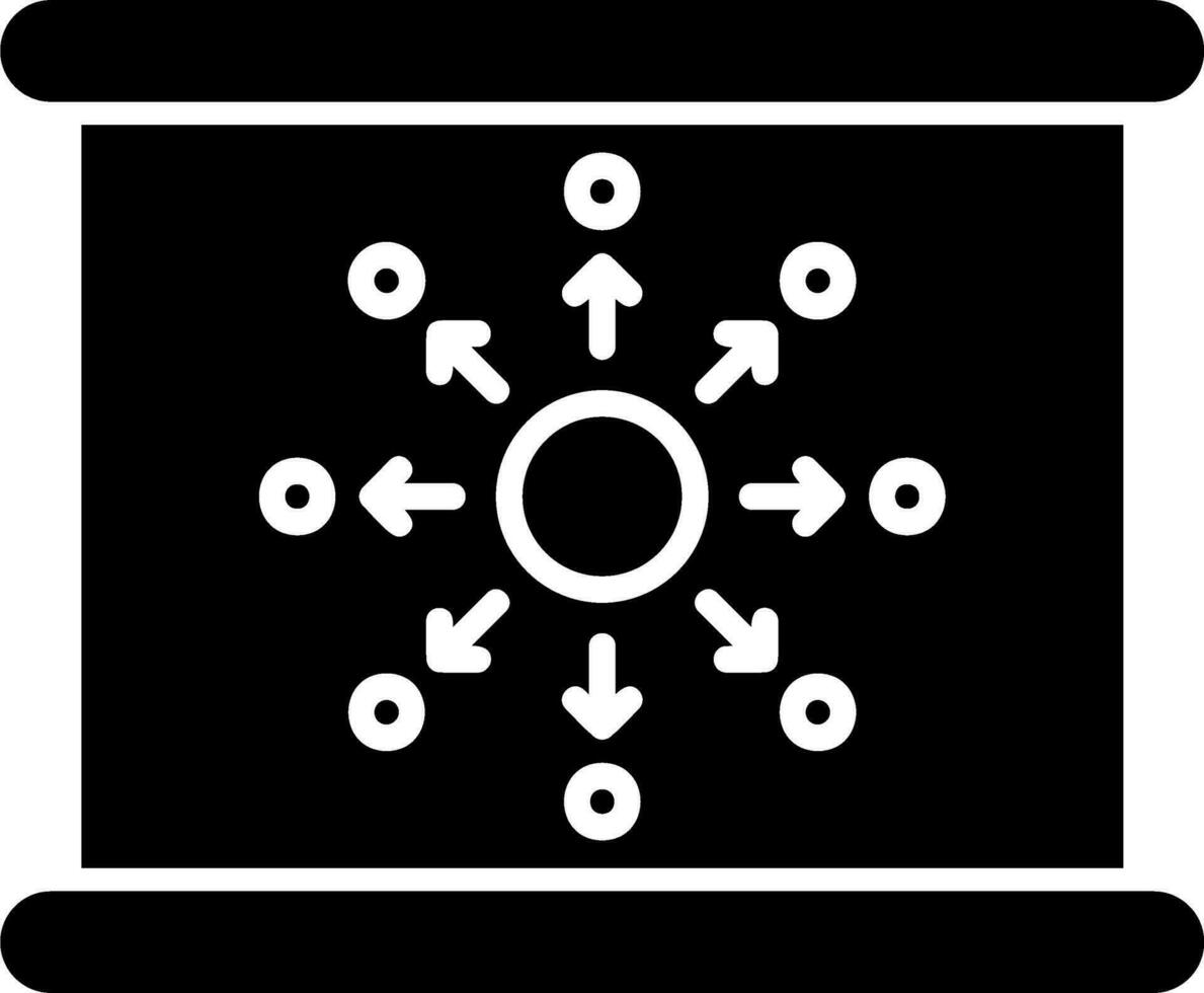 Diffusion Vector Icon