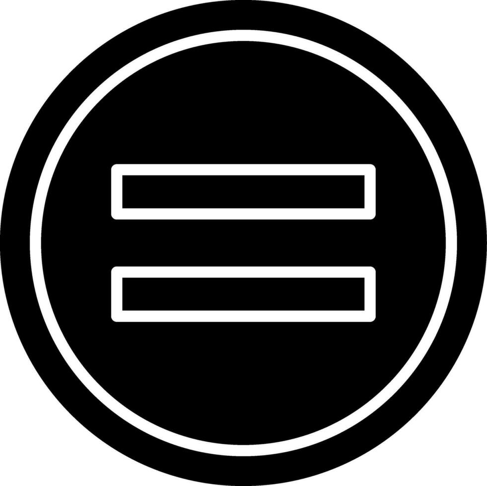 Equal Vector Icon