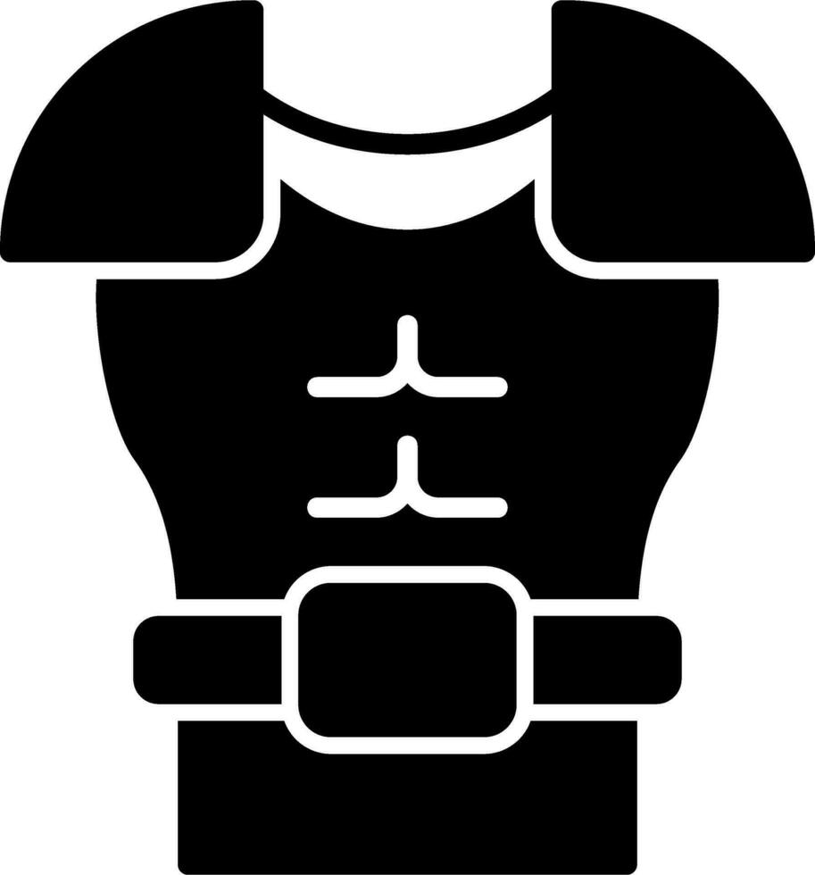 icono de vector de armadura