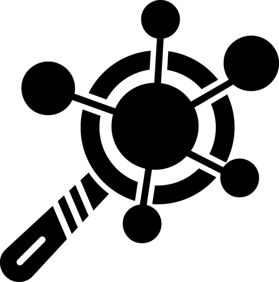 Network Analysis Vector Icon