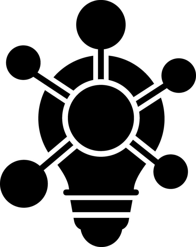 Clustering Vector Icon