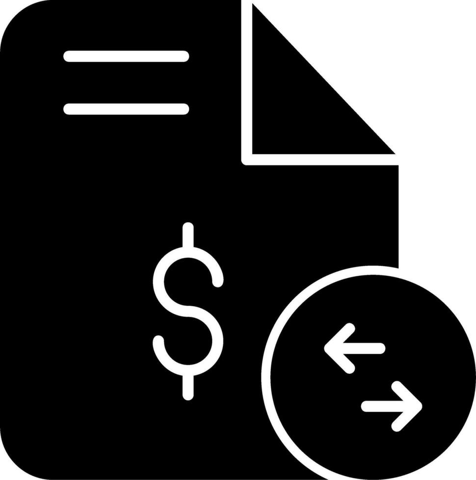 transaccional datos vector icono