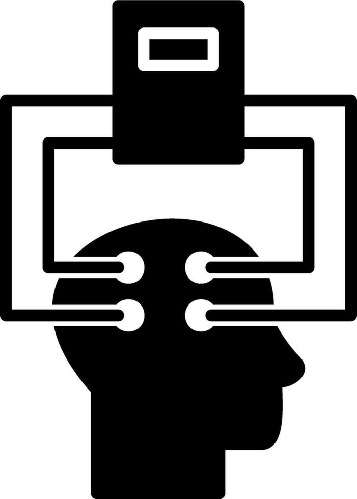 Electroencephalogram Vector Icon