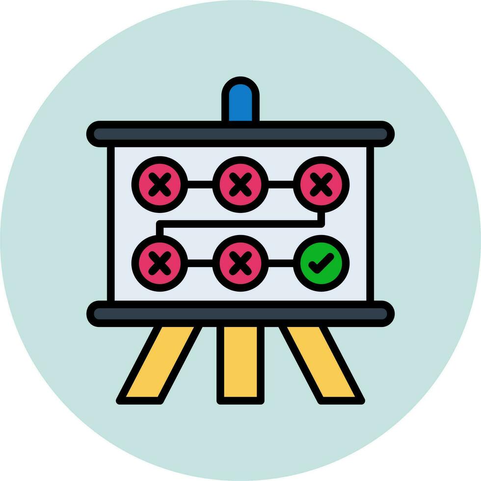 Trial And Error Vector Icon