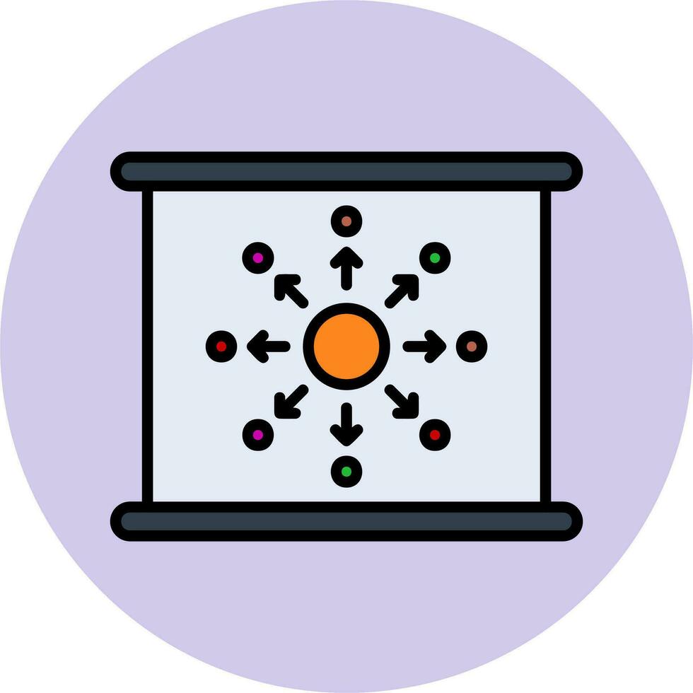 Diffusion Vector Icon