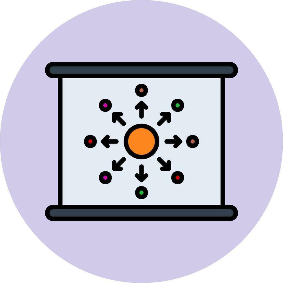 Diffusion Vector Icon