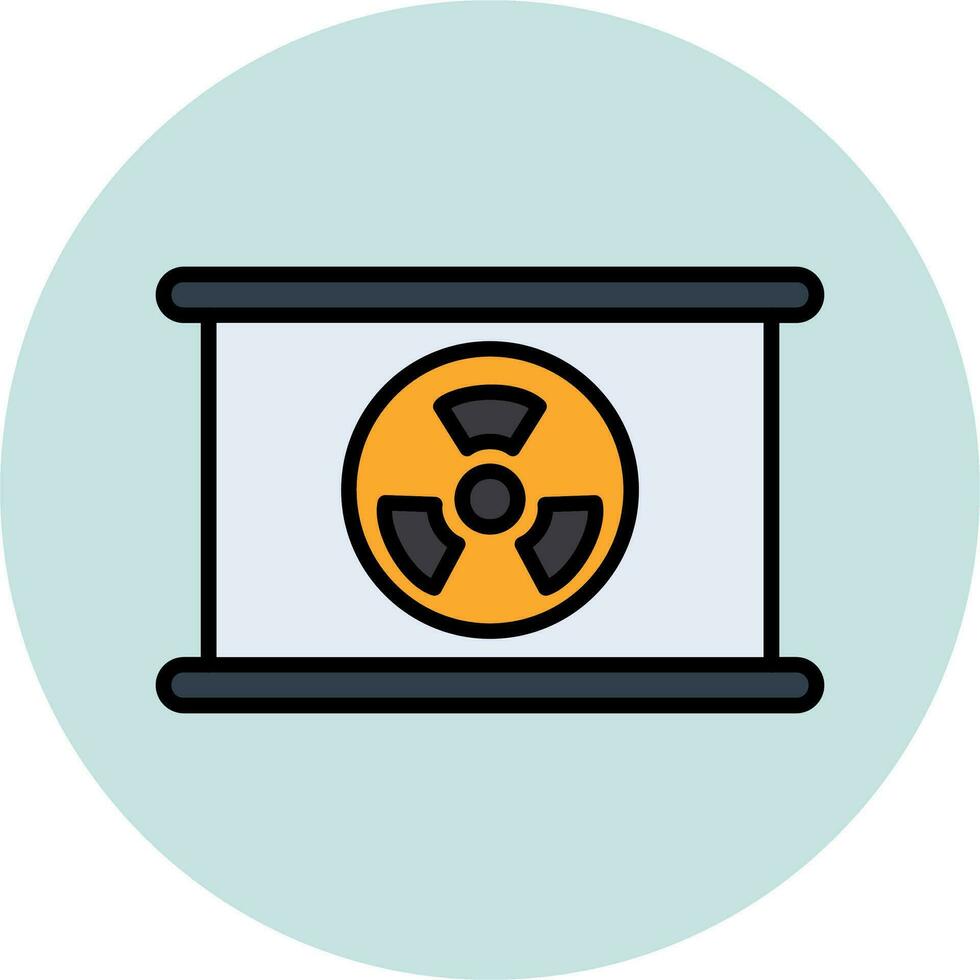Nuclear Vector Icon