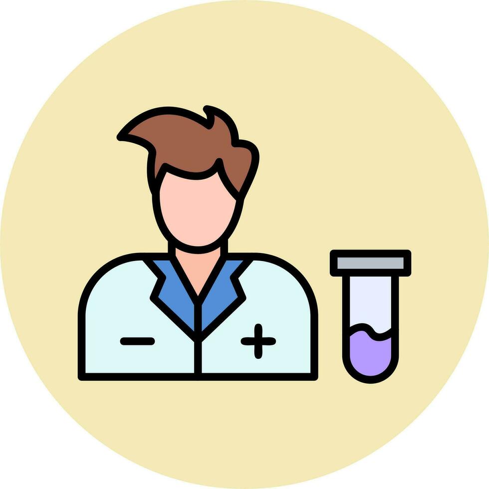 Scientist Vector Icon