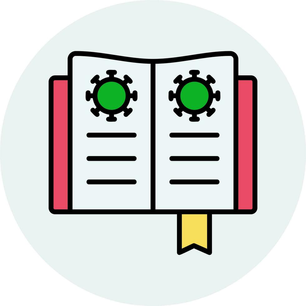 Bacteriology Vector Icon