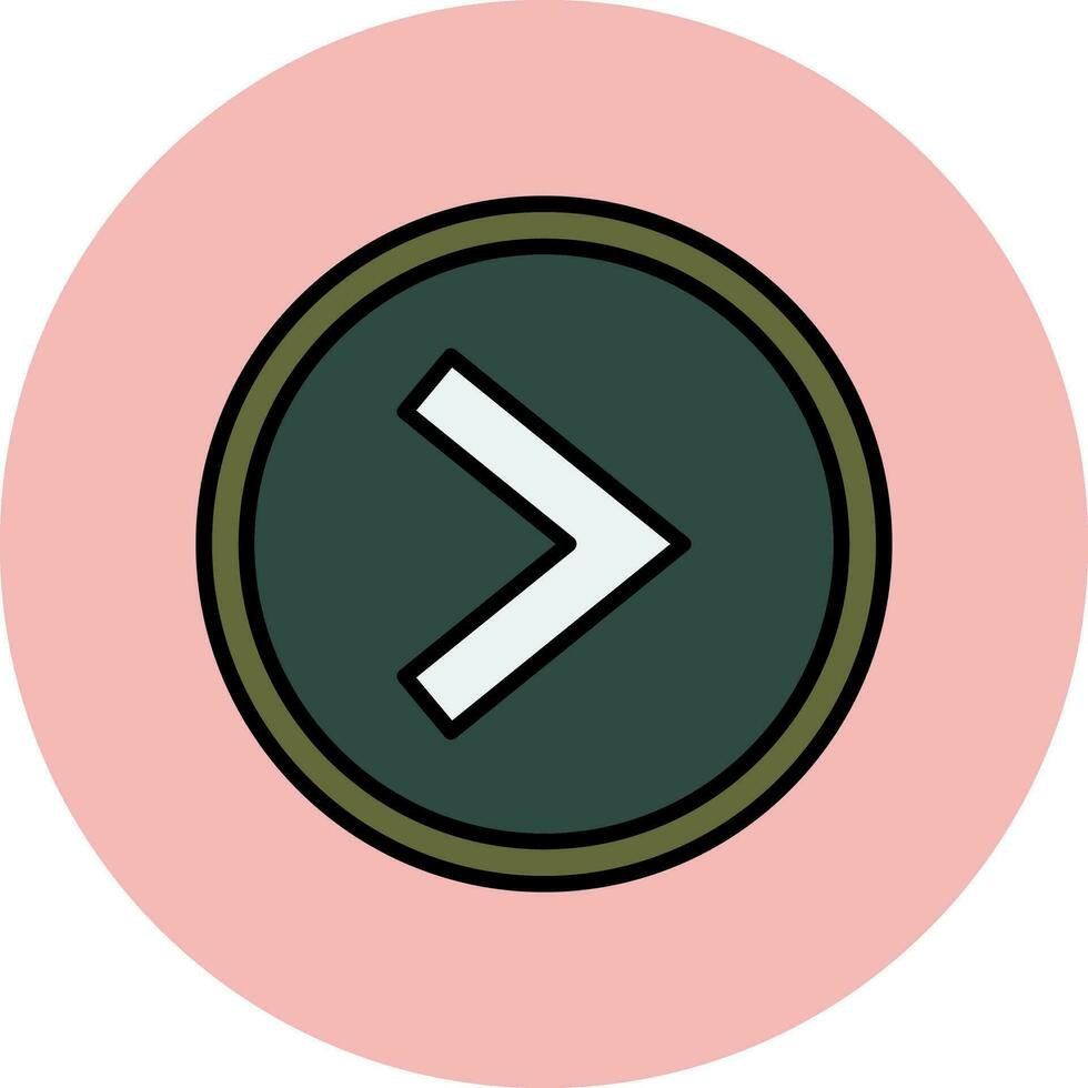 Is Greater Than Vector Icon
