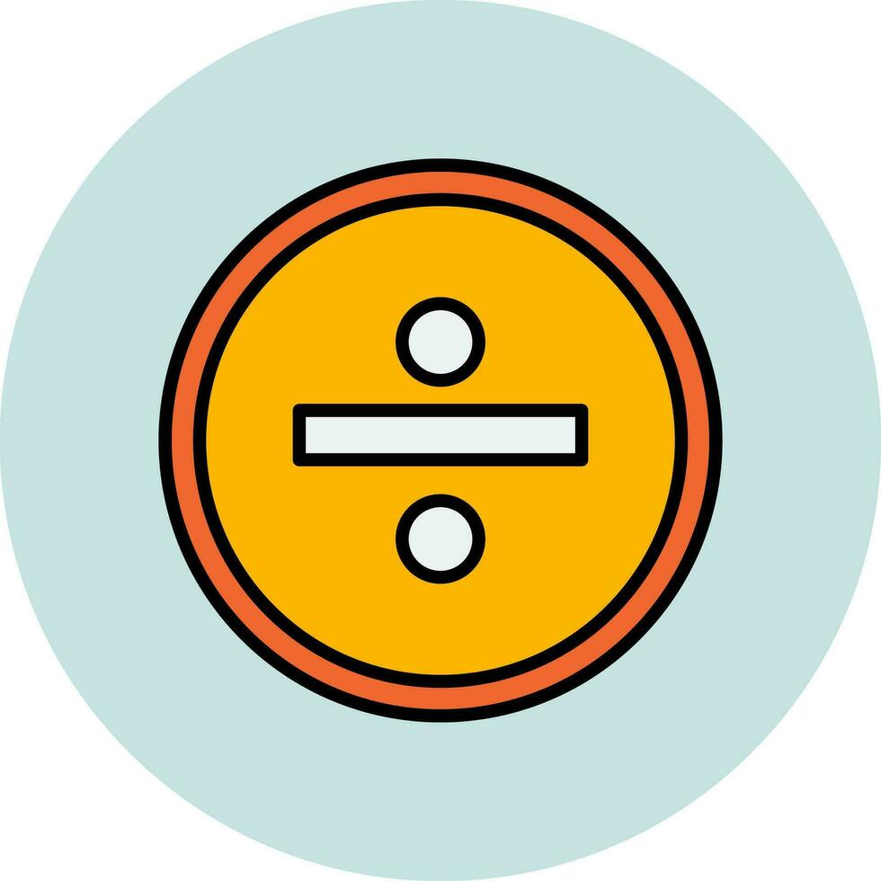 Division Vector Icon