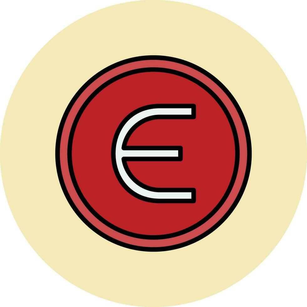 Epsilon Vector Icon