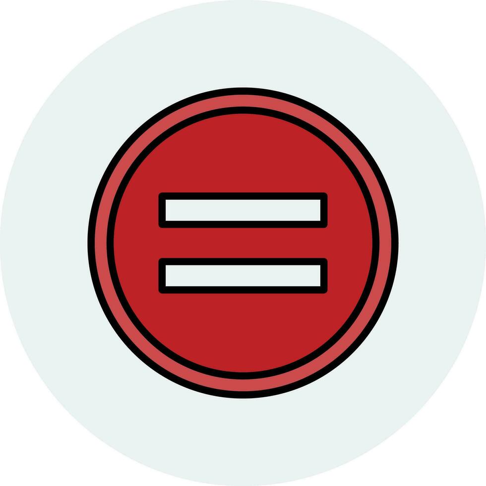 Equal Vector Icon