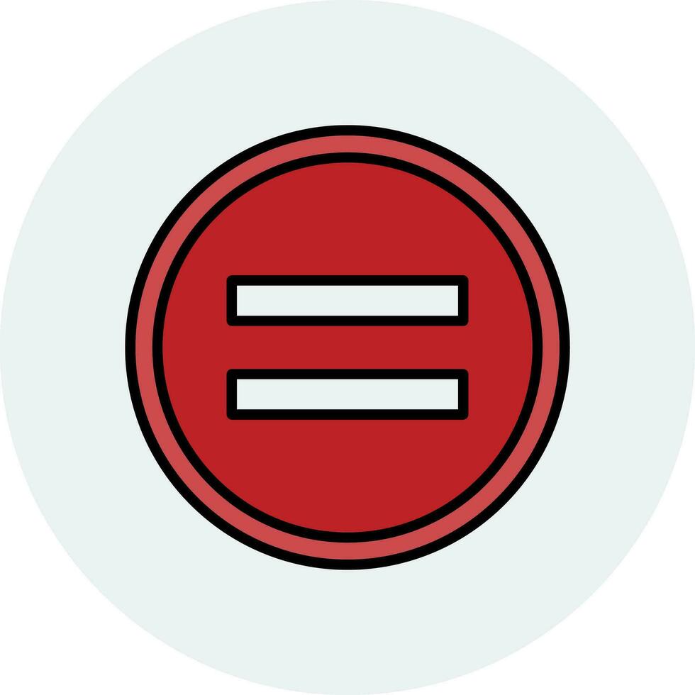 Equal Vector Icon