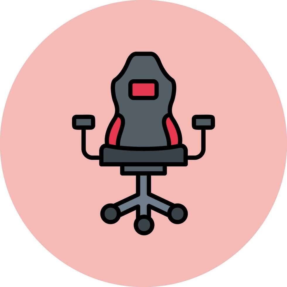 Gaming Chair Vector Icon