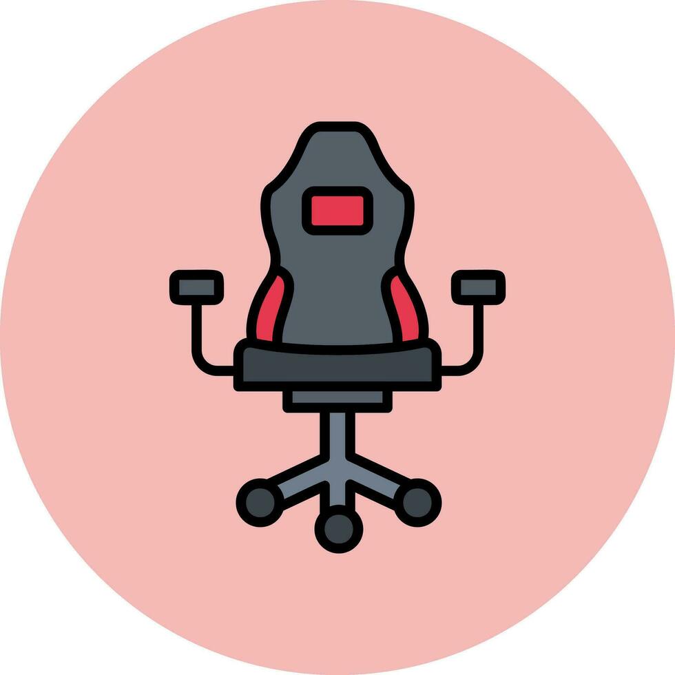 Gaming Chair Vector Icon