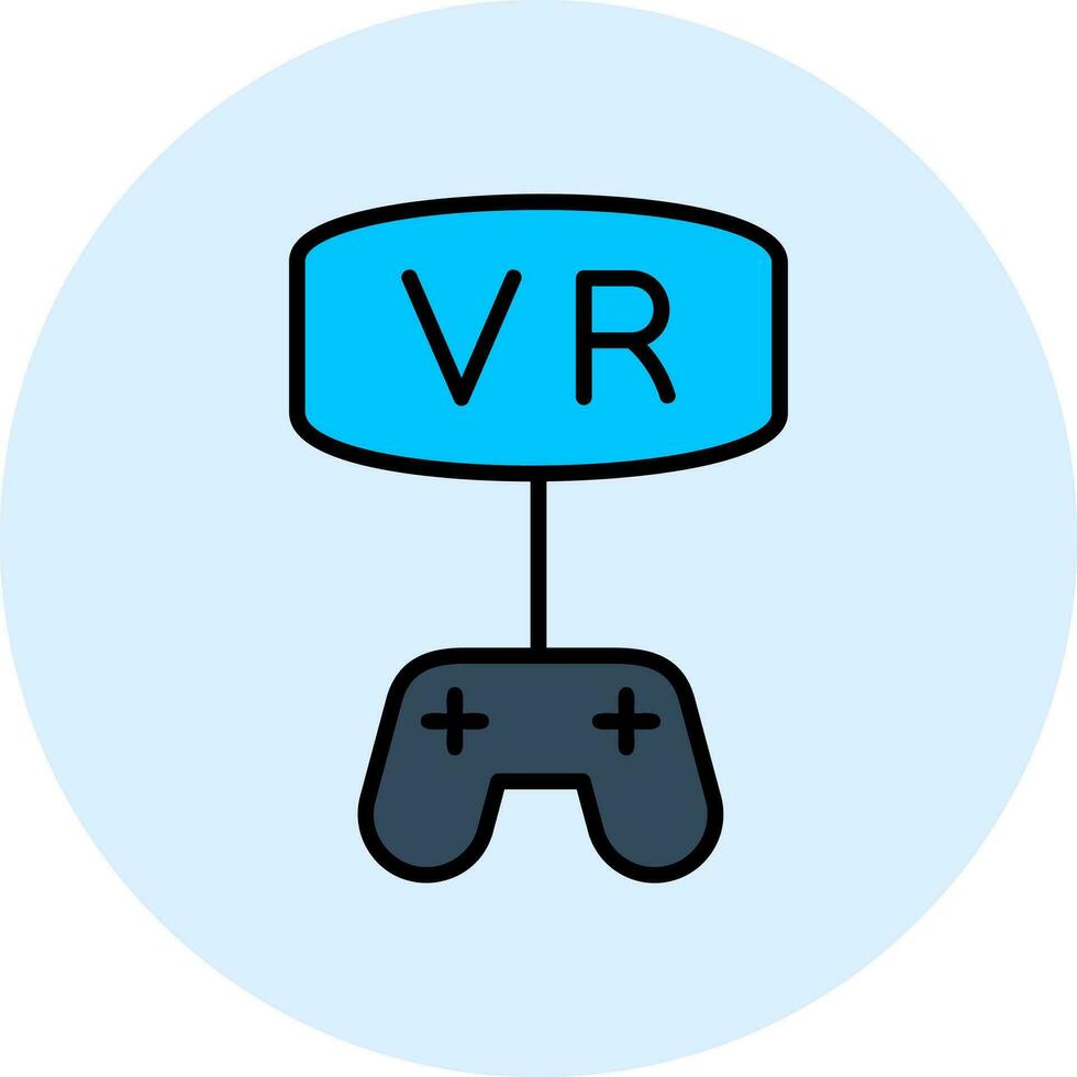 Vr Game Vector Icon