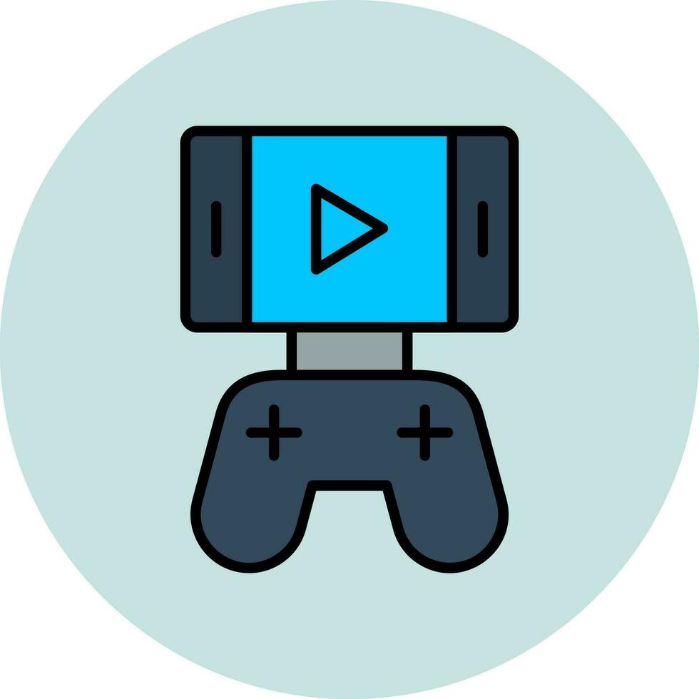 Mobile Game Vector Icon