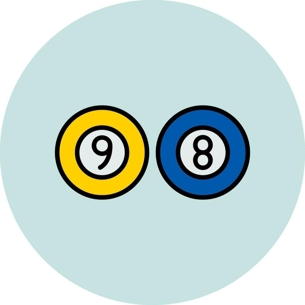 Billiard Vector Icon